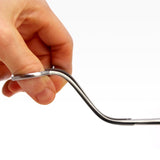 Close-up of Aquavitro Foreground Shears curved blade