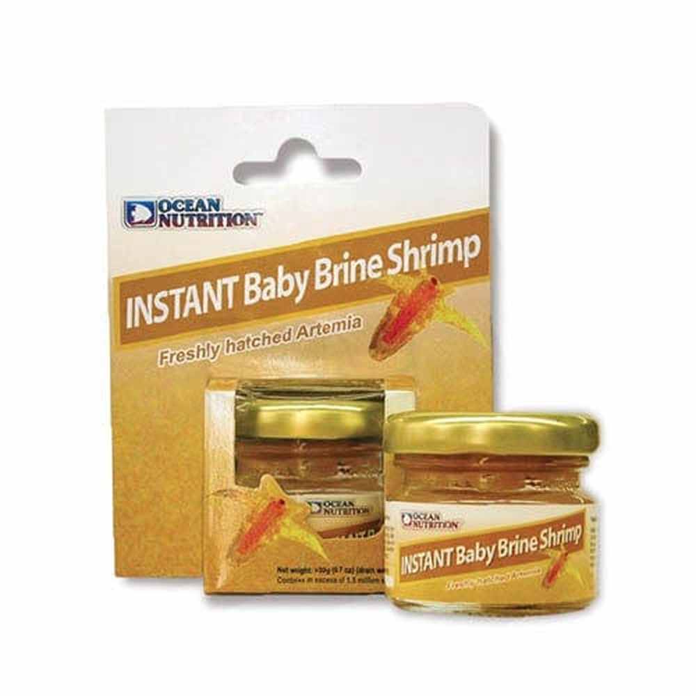 Ocean Nutrition Instant Baby Brine Shrimp 20g glass jar packaging