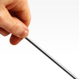 Close-up of Aquavitro Soil Spade head showing stainless steel finish