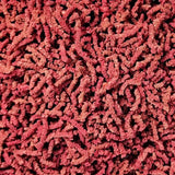 Red shrimp food pellets with beetroot and krill