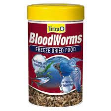 Tetra Freeze Dried Bloodworms 7g container