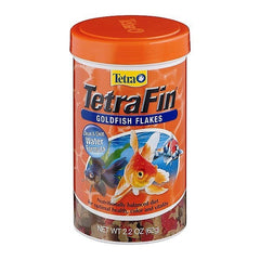 62g tub of Tetra Goldfish Flakes