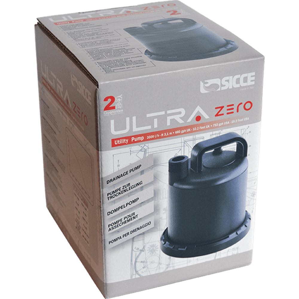 Sicce Ultra Zero Drainage Pump 3000 L/H